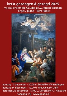 251125 Gaudio Rob van Herwaarden Poster